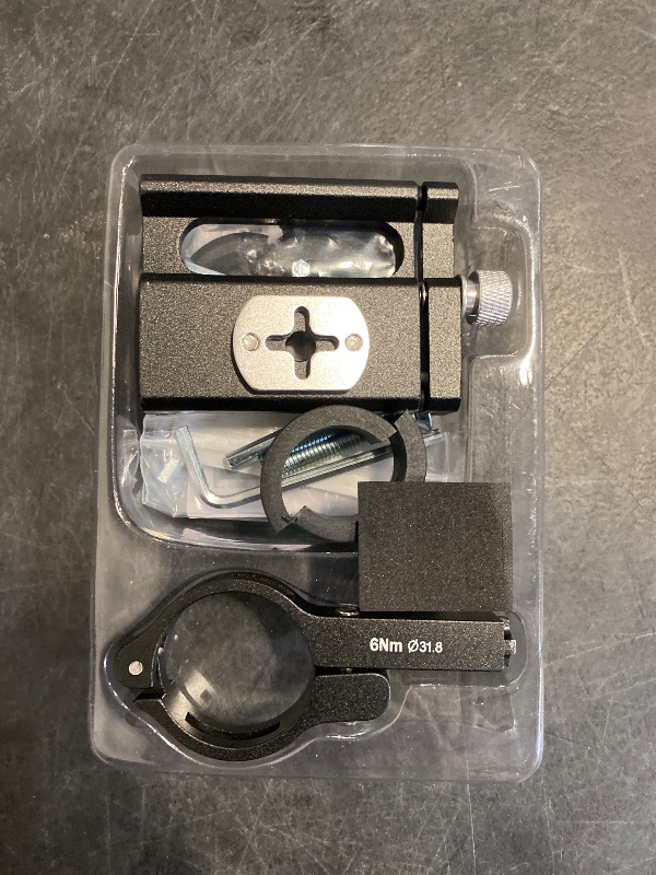 Photo 1 of GUB Thick Case Design Bike & Motorcycle Phone Mount Handlebar Holder Adjustable Compatible with iPhone XR Xs 7s 8 Plus,Compatible with SamsungS7/S6/Note5/4,Any Phones with Thick Phone Case (Black)