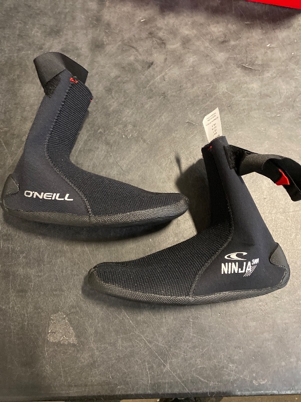 Photo 1 of O'NEILL Mens Heat Ninja 3mm St Booties Wetsuit Accessories, Black, 7 US