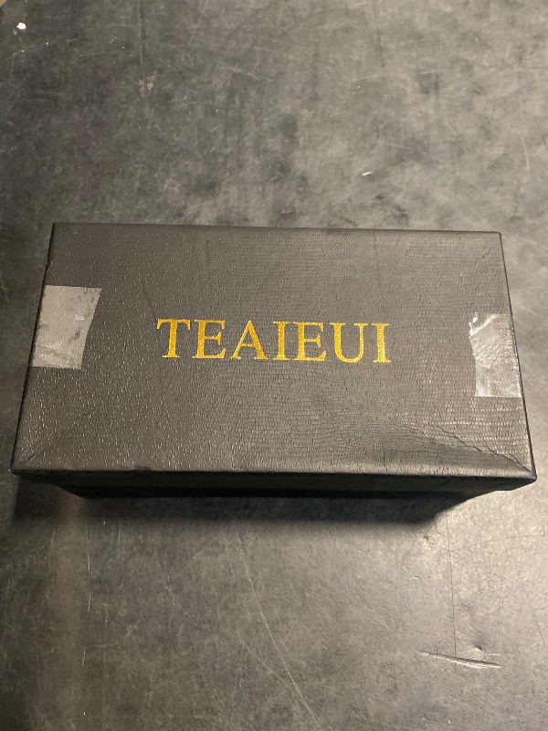 Photo 1 of 8.5 TEAIEUI Women's Heeled Sandals Strappy Low Block Heels Chunky for Women Comfortable Ankle Strap Open Toe Party Wedding Dress Shoes for Women Dressy Gold 