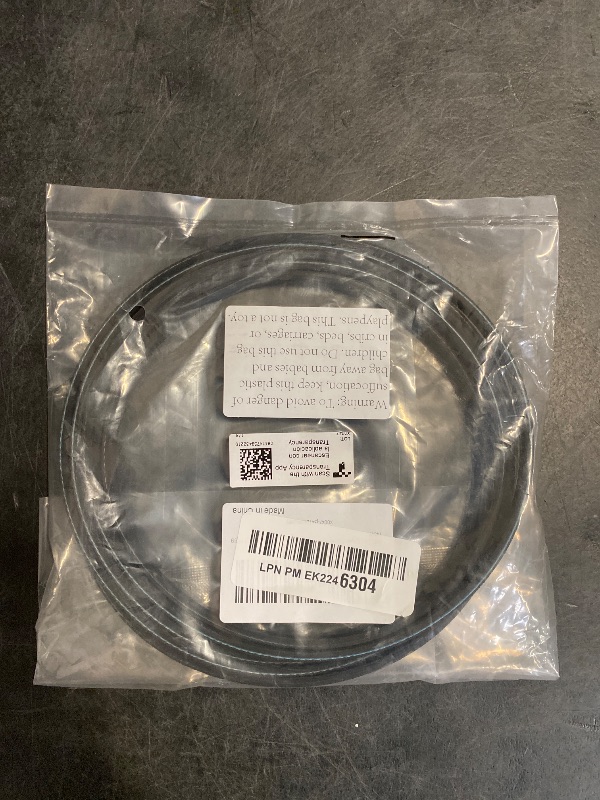Photo 1 of 341241 Dryer Drum Belt for Whirlpool & Kenmore Dryer Replacements Part AP2946843,W10127457,FSP341241,8066065,14210003,31001026,31531589