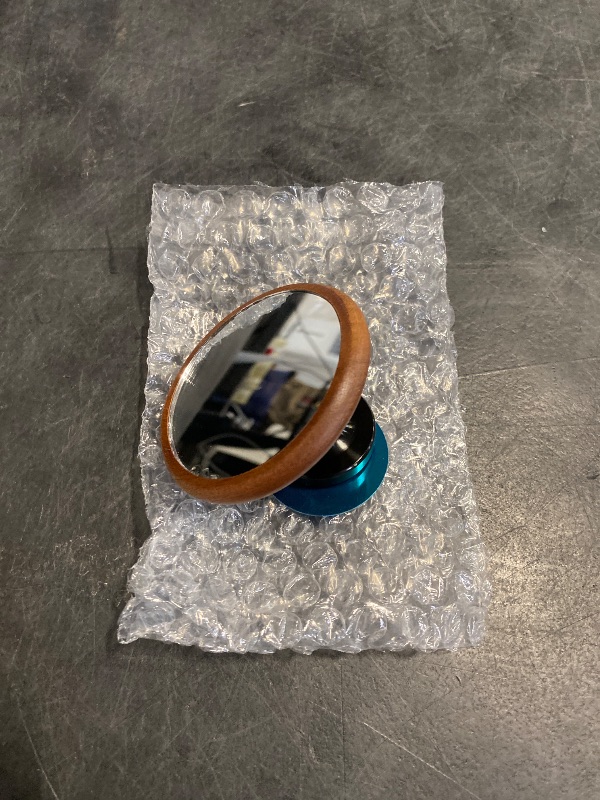 Photo 1 of UPTTHOW Espresso Lens Reflective Mirror Flow Rate Observation Wooden Base Magnetic Cafe Machine Tool Coffee Maker Accessories for Home Barista Cafe Bar
