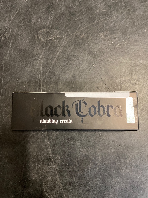 Photo 1 of Black Cobra Numbing Cream Maximum Strength – Long-Lasting Numbing Support for Sensitive Skin and Extended Sessions – Fast Absorbing, Clean Finish, Non-Greasy Comfort Cream – 20g – Made in USA