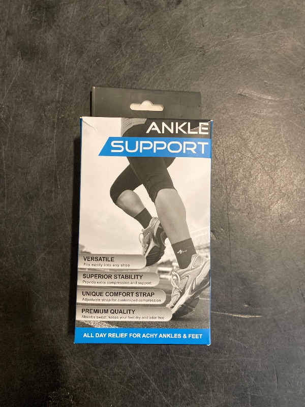 Photo 1 of ABIRAM Ankle Brace for Women & Men, Ankle Compression Sleeve, Foot Sleeve with Wrap, Ankle Support, Foot Brace for Sprained Foot & Arch, Plantar Fasciitis Relief Socks, Achilles Tendonitis, Sports