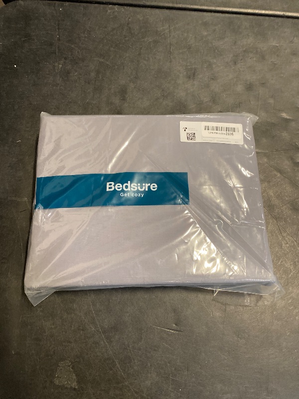 Photo 1 of Bedsure King Size Sheets Set, Cooling Sheets for Hot Sleepers, Rayon Derived from Bamboo, Breathable & Soft, Deep Pocket Up to 16 Inches, Hotel Luxury Silky Bedding, Dark Grey