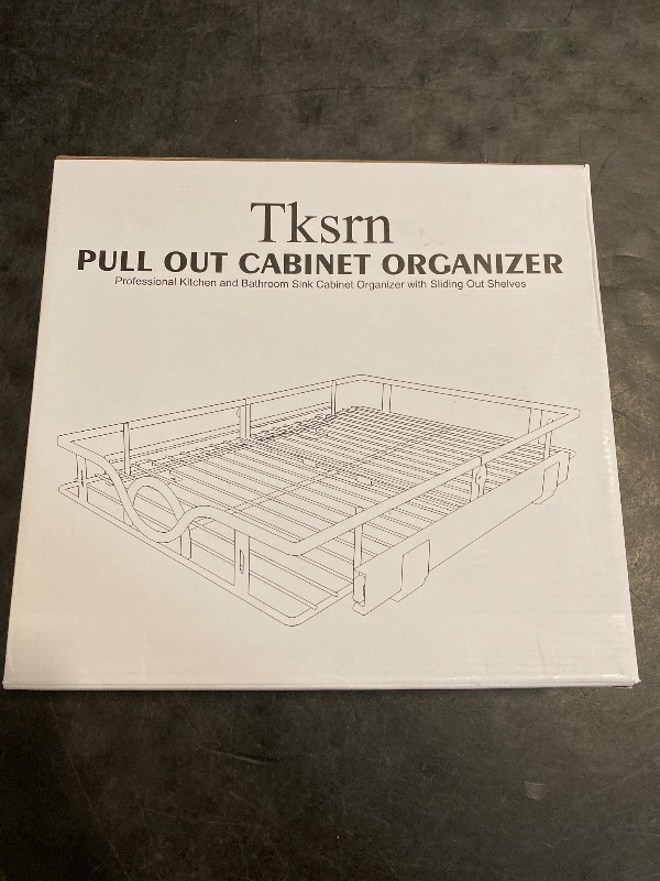 Photo 1 of Tksrn Pull Out Cabinet Organizer(12" W x 21" D), Slide Out Shelves for Kitchen, Under Sink Organizer Storage for Home, Pantry, Bathroom