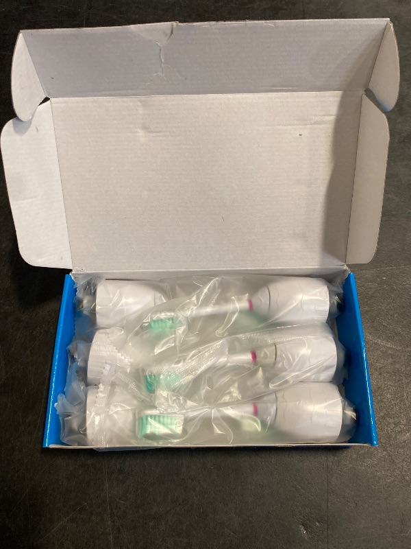 Photo 1 of Aoremon Replacement Toothbrush Heads for Philips Sonicare E-Series Essence HX7022/66 and other Screw-on Electric Toothbrush Model, 6 Pack