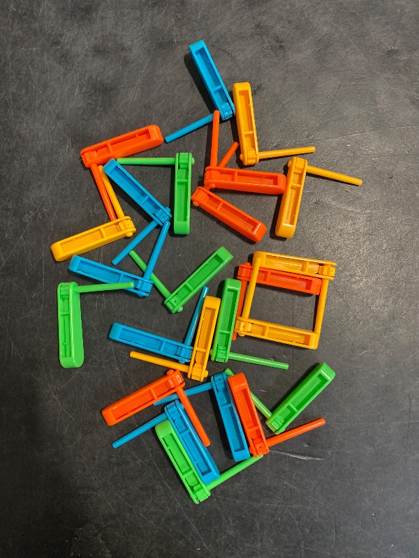 Photo 1 of 24 Pcs Plastic Ratchet Noise Makers Traditional Mexican Noisemaker Toys Rattle Ratchet Game for Sporting Events Football Games Team Cheering New Years Party Celebrations Christmas Birthday Gift