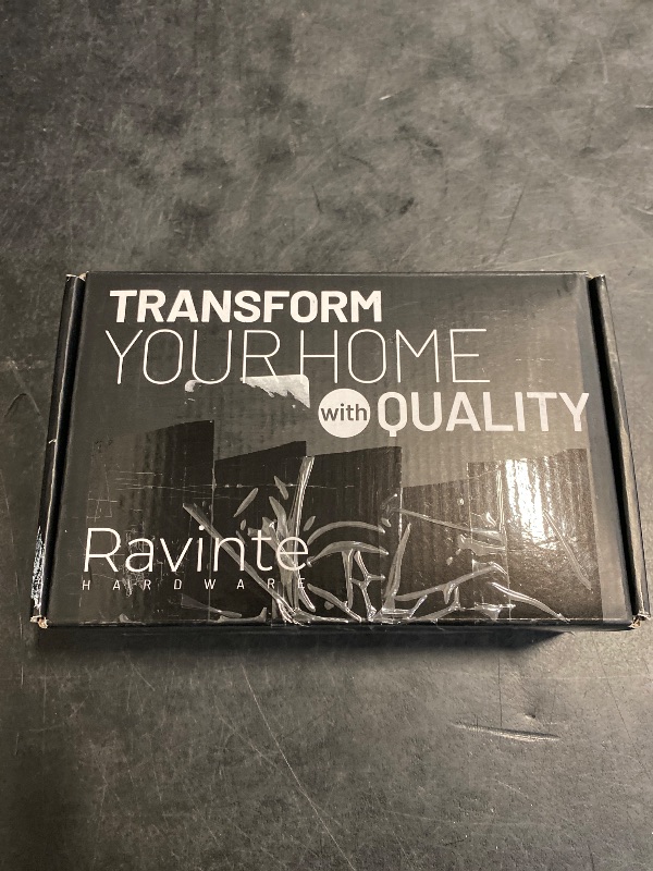 Photo 1 of Ravinte 30 Pack Black Cabinet Pulls 4 Inch Square Cabinet Handles Matte Black Kitchen Hardware for Cabinet Square Drawer Pulls