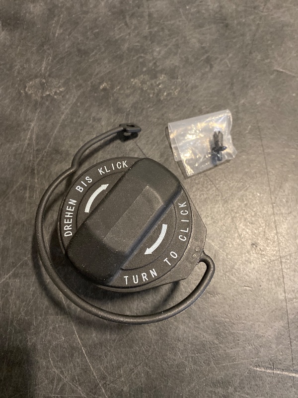 Photo 1 of 99620124103 Gas Cap with Strap Clip Fits Porsche 911 986 987 996 997 Boxster 1997-2012, 1998-2013 Porsche 911, 2006-2012 Cayman, Replaces #99620124103 (ABS Material)