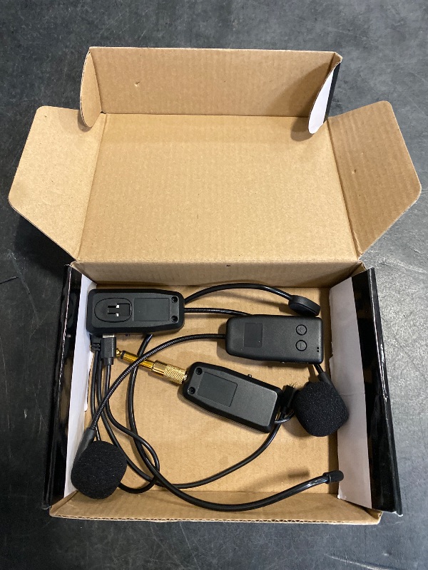 Photo 1 of Wireless Microphone System for 2 People, 2.4G Dual Wireless Headset Mics Ideal for Speakers, Voice Amplifier, PA System, Teacher, Tour Guides, Fitness Instructor
