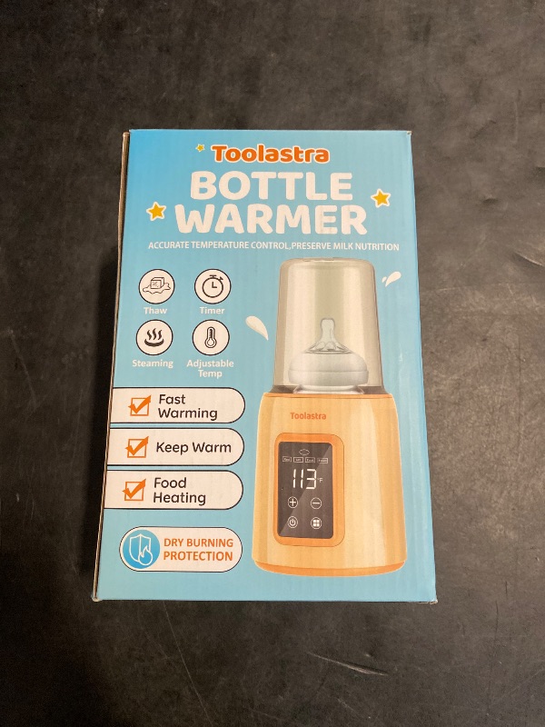 Photo 1 of Bottle Warmer, Faster Heating Baby Milk Warmers for All Bottles with Accurate Temp Control Water Bath Tech and Auto Shut-Off, BPA-Free Multifunctional Bottle Warmer for Breastmilk and Formula