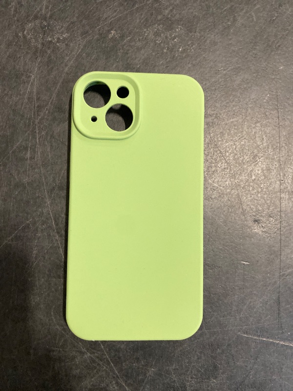 Photo 1 of LOVE 3000 Designed for iPhone 14 Case, Premium Silicone with [Soft Anti-Scratch Microfiber Lining] Shockproof Protective Phone Case for Men Women Girls 6.1", Matcha