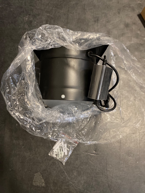 Photo 1 of HG Power 6 Inch Exhaust Fan with Speed Controller, 308CFM Wall Exhaust Fanfor Kitchen, Bathroom, Metal Extractor Fan for Pet Room, Smoking Room, Attic, Garage, Window Ventilation
