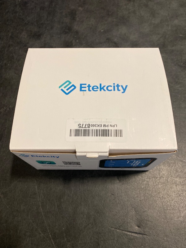 Photo 1 of Etekcity Bluetooth Blood Pressure Monitor, Smart Upper Arm Automatic BP Machine with App, Rechargeable, Wide Cuff 8.6"-16.5", Irregular Heartbeat Detection, Home Medical Diagnostic Kit Wearables