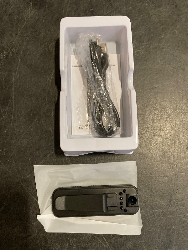 Photo 1 of Ahheyie Body Camera 1080P Video, Wearable BodyCam Protable Camcorder with Night Vision, Sports Camera for Meetings/Delivery/Travel