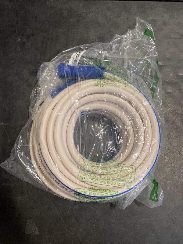 Photo 1 of SmartFlex RV/Marine Water Hose, 1/2 in. x 50 ft., Hybrid, White - HSFRV450
