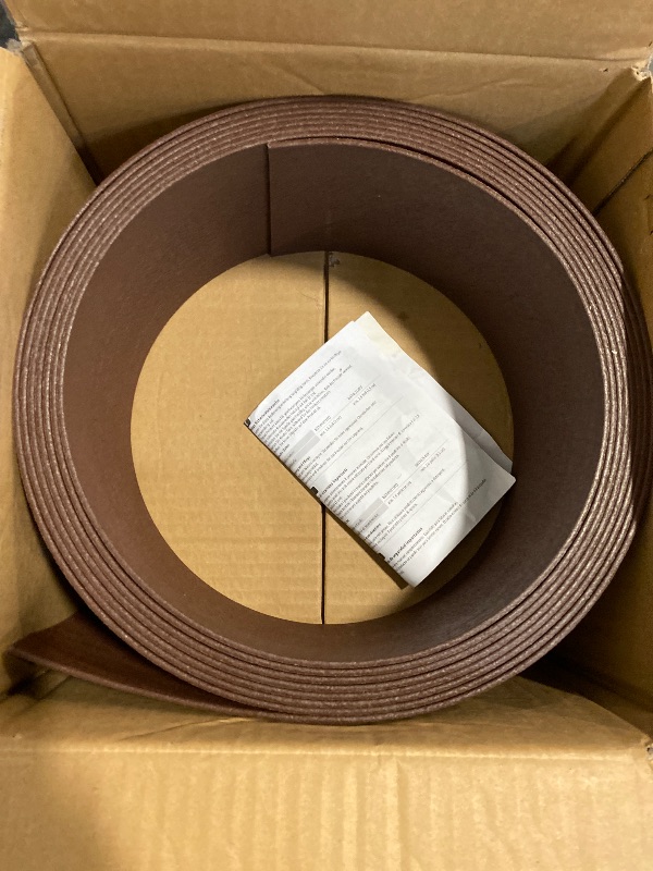 Photo 1 of Amazon Basics Landscape Edging Coil, pack of 10 Stakes, 5 inch x 40FT, Brown