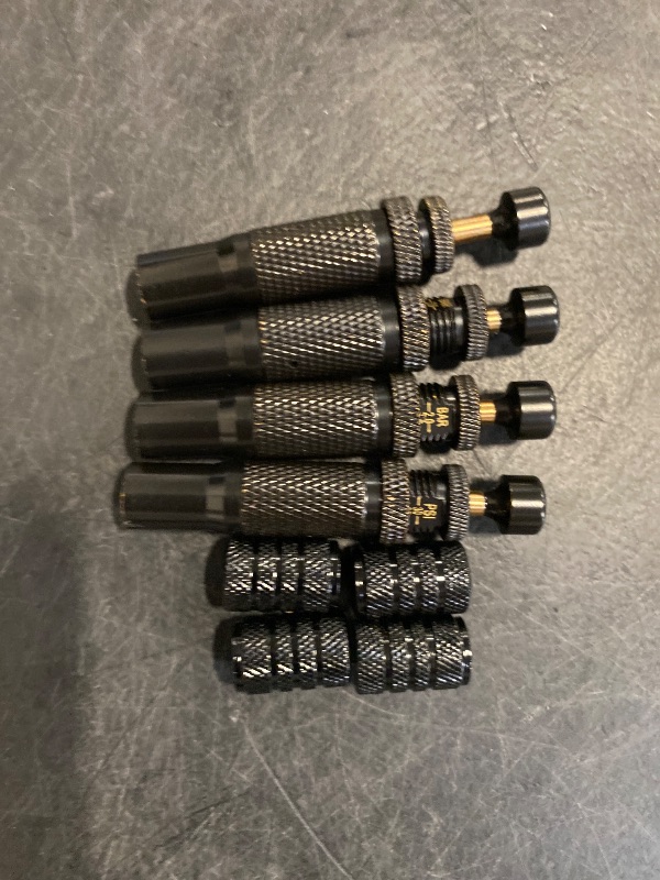 Photo 1 of MARIE Automatic Tire Deflator Kit (10-30 PSI), 4PCS Adjustable Auto Stop Air Down Tire Deflator Kit for Offroad