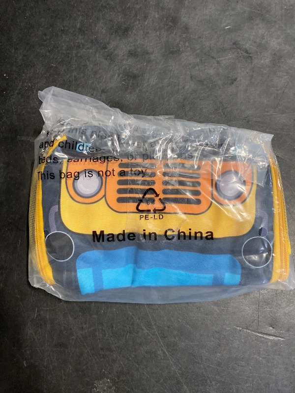 Photo 1 of LEDAOU Lunch Box Kids Boys Girls Cute Insulated Lunch Box Reusable Lunch Bag Meals Tote Lunchbox for School Picnic Travel (Police Car)