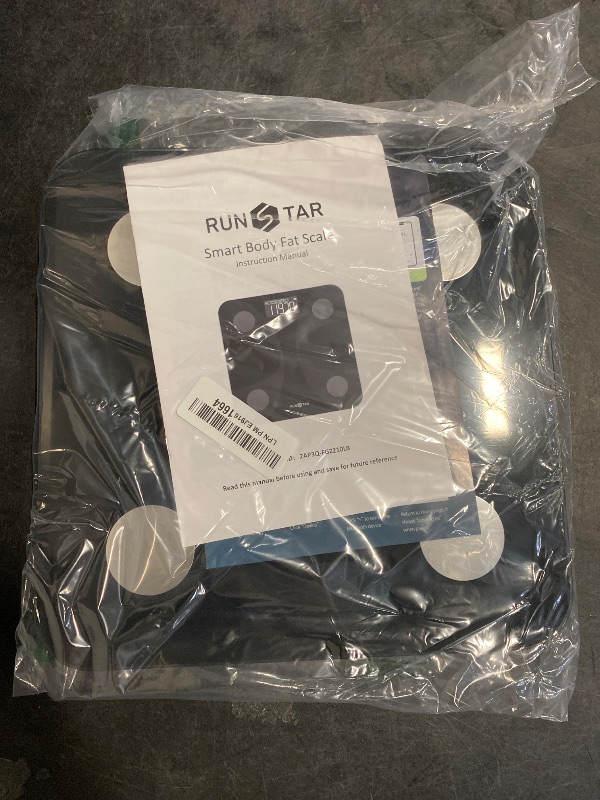 Photo 1 of Scale for Body Weight and Fat Percentage, RunSTAR Digital Accurate Bathroom Smart Scale with Large Display, FSA&HSA Eligible 13 Body Composition Analyzer Sync App