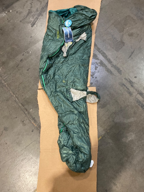 Photo 1 of Therm-a-Rest Questar 32F/0C Lightweight Down Mummy Sleeping Bag, Regular, Balsam