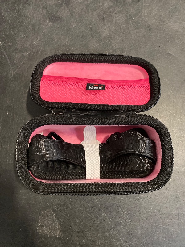 Photo 1 of Mchoi Hard EVA Travel Case for Sony Alpha a6000/a6400/a6600/a6100/a5100 Mirrorless Digital Camera (Black and Pink)