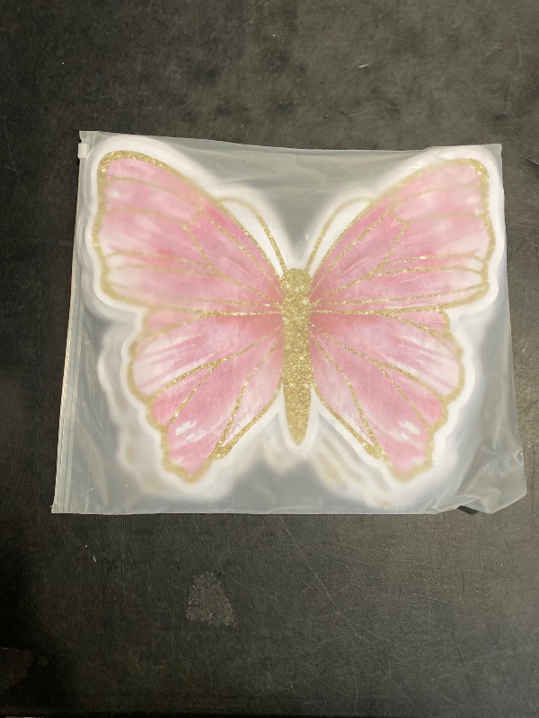 Photo 1 of Butterfly Paper Placemats Disposable Colorful Butterfly Table Mats for Spring Summer Wedding Baby Shower Birthday and Holiday Party Kitchen Dining Table, 13 x 10.8 Inches(Pink,100 Pcs)