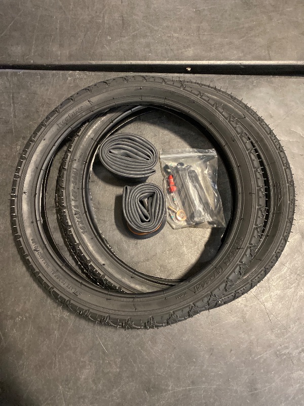 Photo 1 of WEIYINGSI 16 Inch Kids Bike Tires and 16X1.75/2.125 Inner Tubes, Rear 16x1.75 Stroller Tires for BOB Revolution SE/Pro/Flex and Duallie, 3-Wheeler Gear Jogging Stroller Models