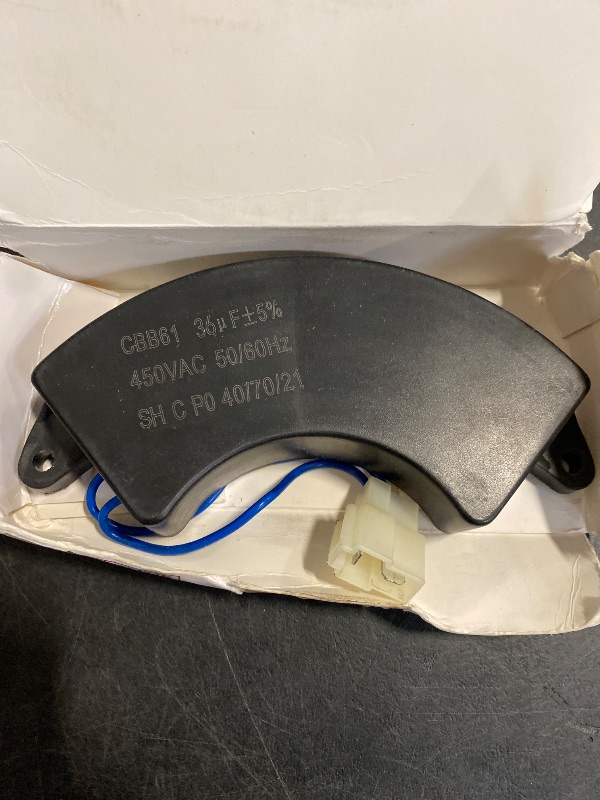Photo 1 of 36uF Generator Capacitor AVR Replacement for JKD JIEKEDA CBB61 36uF MFD 300V 400V 450VAC 50Hz 60Hz