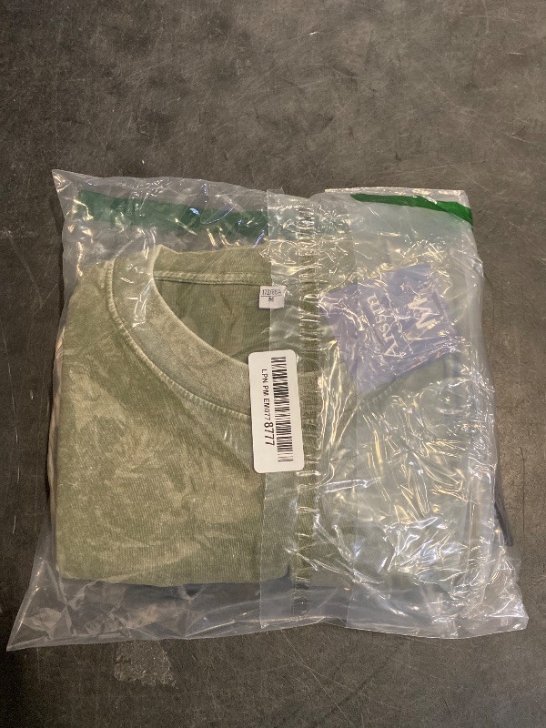 Photo 1 of (M) Arssm 3 Pack Men Oversized T Shirts Vintage Tee Loose Fit Short Sleeve Casual Streetwear Baggy Washed Unisex Tops(BlackArmyBeige-M)