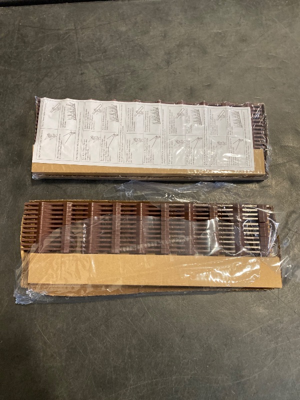 Photo 1 of Bird Spikes,24 Pack Stainless Steel Bird Spikes, Bird Spikes for Outside, Bird Deterrent Spikes for Pigeons and Other Animals, Pigeon Spikes for Garden Fence and Wall