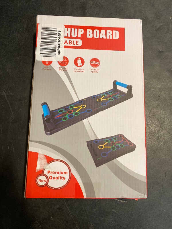 Photo 1 of Berleng Push Up Board - 36-in-1 Foldable Pushup Fitness Stand for Portable Strength Training. Rugged, Stable Equipment for Home Gym Workout for Men & Women