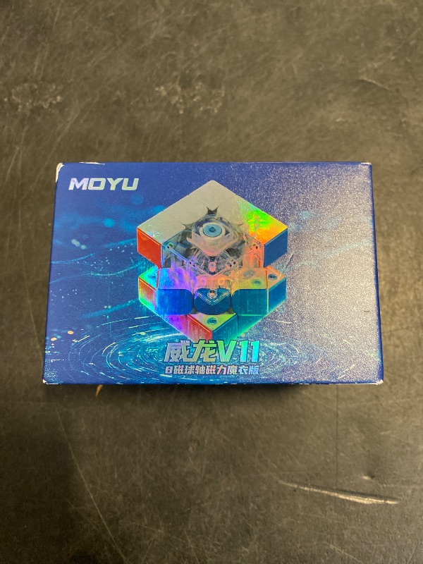 Photo 1 of Cuberspeed MoYu WeiLong V11 8m 3x3 Magnetic Speed Cube MoYu WeiLong V11 8 Magnet Ball Core UV high Performance Flagship moyu WRM v11 3x3x3 Magic Cube Puzzle Toys