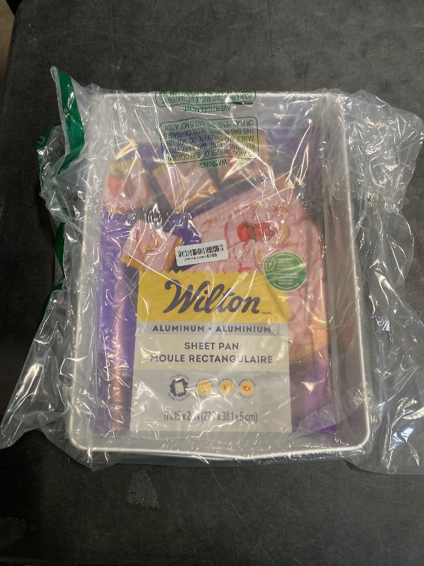 Photo 1 of Wilton Performance Pans Aluminum Medium Sheet Cake Pan, 11 x 15-Inch