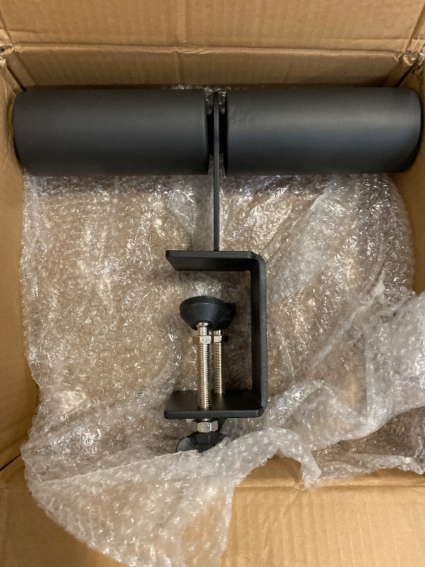 Photo 1 of MARLANG Nordic Hamstring Curl Squat Rack Attachments for Power Rack, Sit Up Bar Foot Holder for Hamstring Curl Sit Up Split Squat Core Workout and More