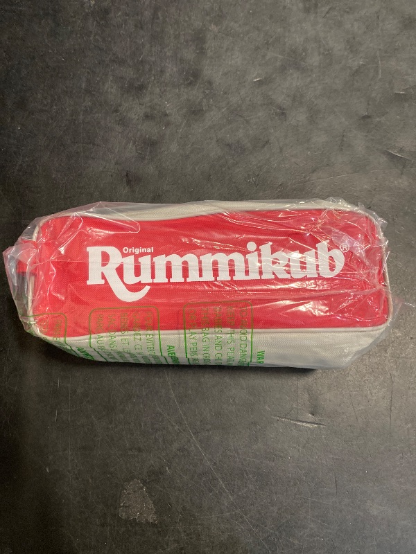 Photo 1 of Rummikub - The Complete Original Game With Full-Size Racks and Tiles in a Durable Canvas Storage/Travel Case by Pressman - Amazon Exclusive