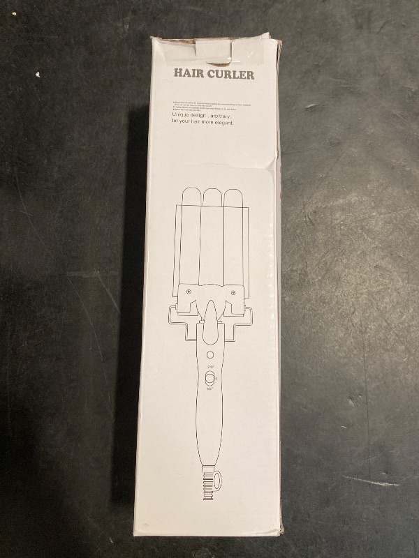 Photo 1 of 3 Barrel Curling Iron Jumbo 1.25 inch (32mm) Hair Curling Wand Crimper Instant Heating Adjustable Hair Curler with 2 Temperature Control