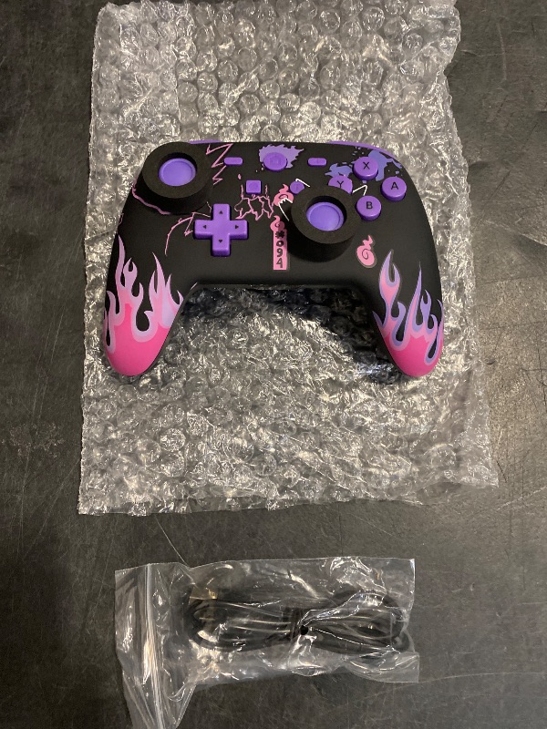 Photo 1 of Controller for Switch/OLED/Lite, Wireless Pro Switch Controller with LED Joystick/Motion/Vibration/Turbo/Wake up
