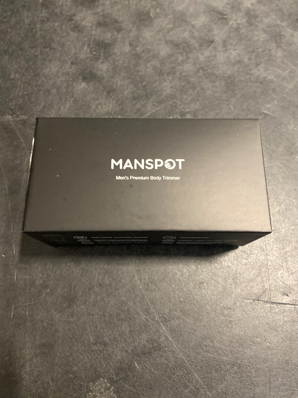 Photo 1 of MANSPOT Manscape Hair Finishing Trimmers, Pubic Hair Trimmer for Men and Women, Electric Ball Trimmer Pubic Shaver,Hypoallergenic Ceramic Blade Heads,Waterproof Wet/Dry Groin Shaver,20 Times Usage10+9+
