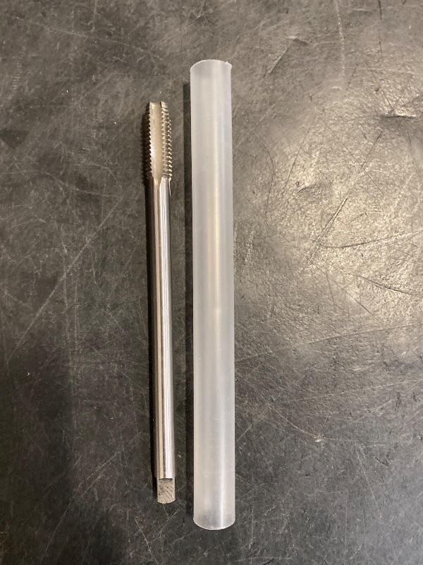 Photo 1 of M12 x 1.75mm Thread Tap – HSS 6542 Extra Long Metric Machine Taps, 160mm (6.3") for Automotive, CNC, and General-Purpose Industrial Tapping (1Pc)