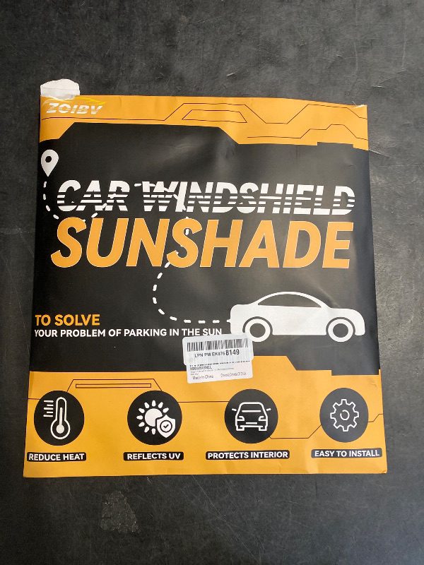 Photo 1 of Sun Shade Sunshade for Chevrolet Chevy Corvette C8 2020-2025 2026 Windshield Cover, 4-Layers Sun Shield 240T Silver Sun Visor Foldable Window Shade Blocks UV Rays Car Accessories