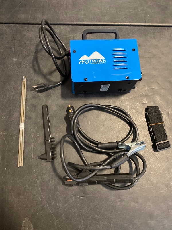Photo 1 of TRQWH 200A MMA Welding Machine 110V Stick Welder Machine Portable ARC Welder with IGBT Digital Display Hot Start for Beginners and Professionals Welder (MMA200ST)