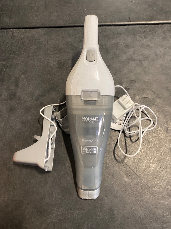 Photo 1 of BLACK+DECKER dustbuster QuickClean Cordless Handheld Vacuum, Car Vacuum Portable (HNVC215B10)