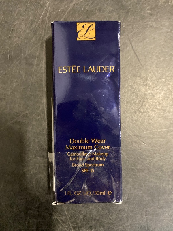 Photo 1 of Estée Lauder Double Wear 24-Hour Maximum Cover Camouflage Foundation for Face and Body SPF 15 | Full Coverage | Covers Scars & Tattoos, 1.0 Fl Oz, 3N1 Ivory Beige