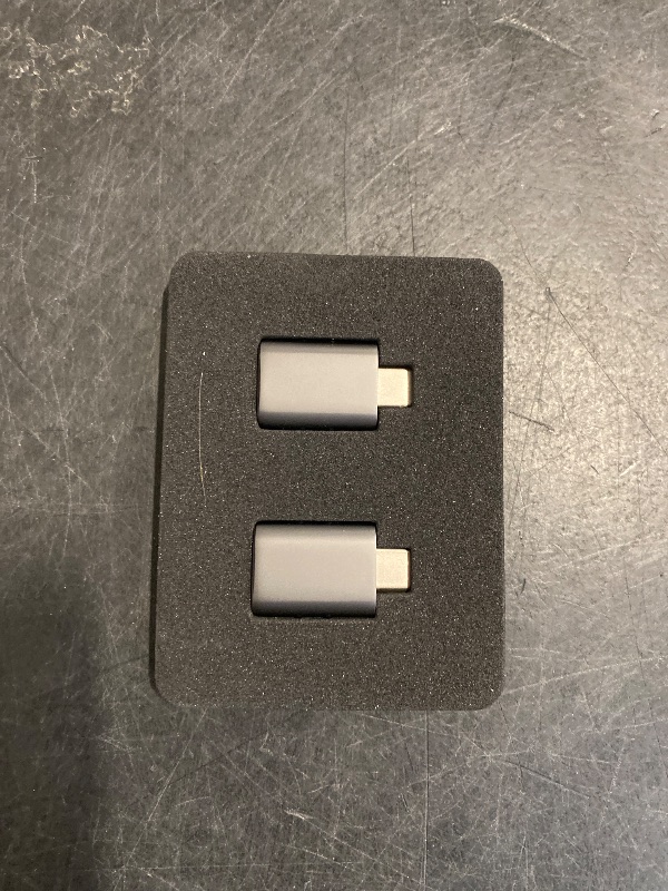 Photo 1 of Syntech USB C to USB Adapter Pack of 2, USB 3.0 Female to Thunderbolt 4/3 Adapter Compatible with MacBook Pro Air 2024, Surface, iPad, iPhone, Galaxy Notebook, XPS and More Type C Devices, Space Grey