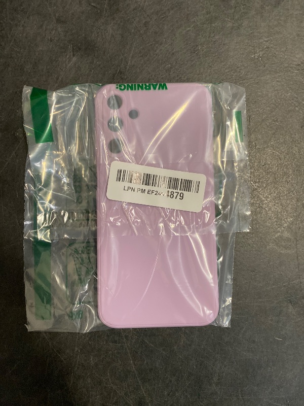 Photo 1 of WOGROO for Samsung Galaxy A15 5G Case Purple, Scratch Resistant with Soft Touch, Slim Thin Phone Cover for Samsung Galaxy A15 5G