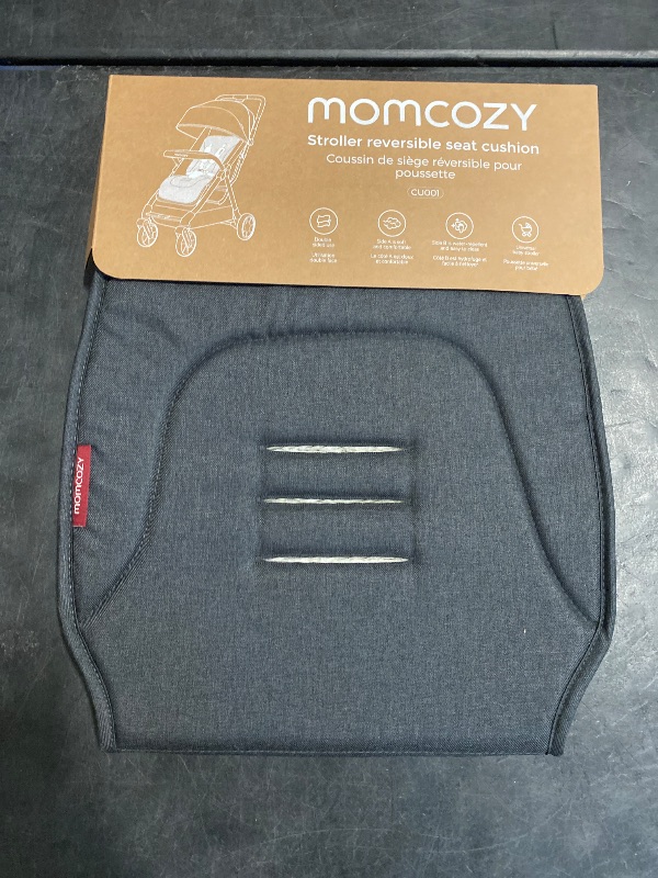 Photo 1 of Momcozy Reversible Stroller Cushion | Universal Breathable Stroller Liner | Winter Warm Car Seat Liners | Crib Carriage Cushion Pad | Plush for Winter Use ?Soft Fabric for All-Season Comfort
