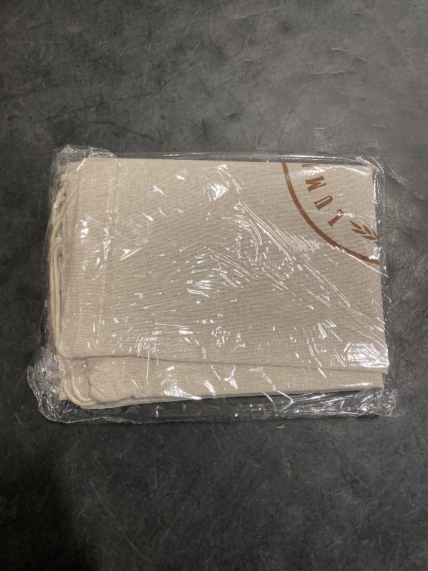 Photo 1 of Linen bread bags 2-Pack17.5x13.5inch for homemade bread, unbleached and reusable, ideal as a baker gift