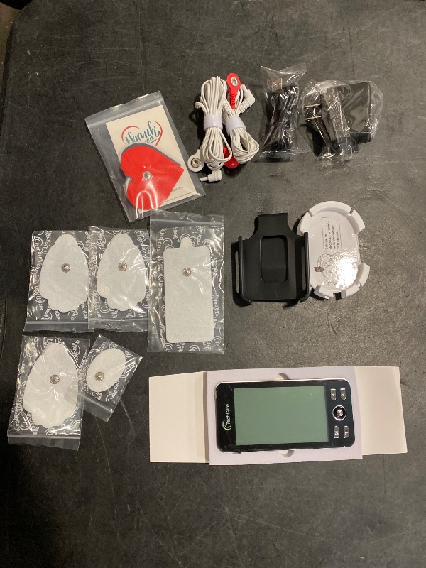Photo 1 of Tens Unit Plus 24 Rechargeable Electronic Pulse Massager Machine Multi Mode Device with All Accessories [New Model]
