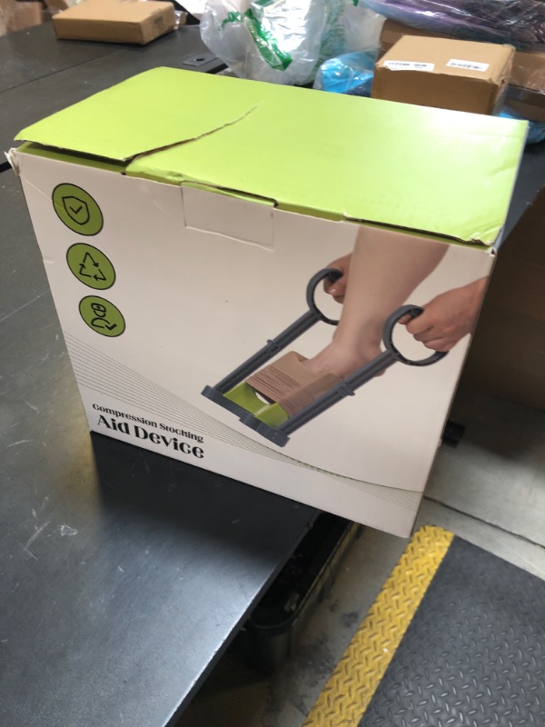 Photo 1 of Compression Sock Aid Device | with Silicone Anti Slip Mat, Make The Compression Stockings Fit Properly | Sock Aid Device for Seniors | Sock Assistant Device No Bending